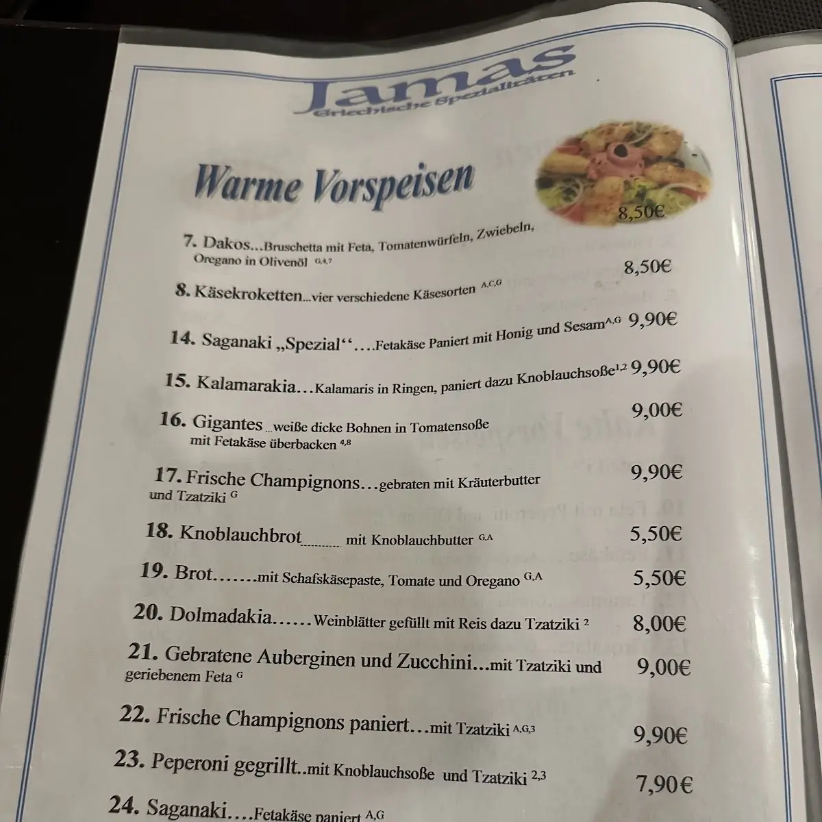 Speisekarte photo 4