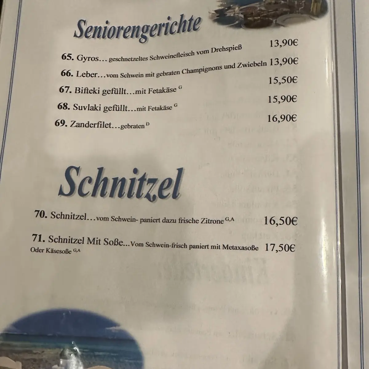 Speisekarte photo 9