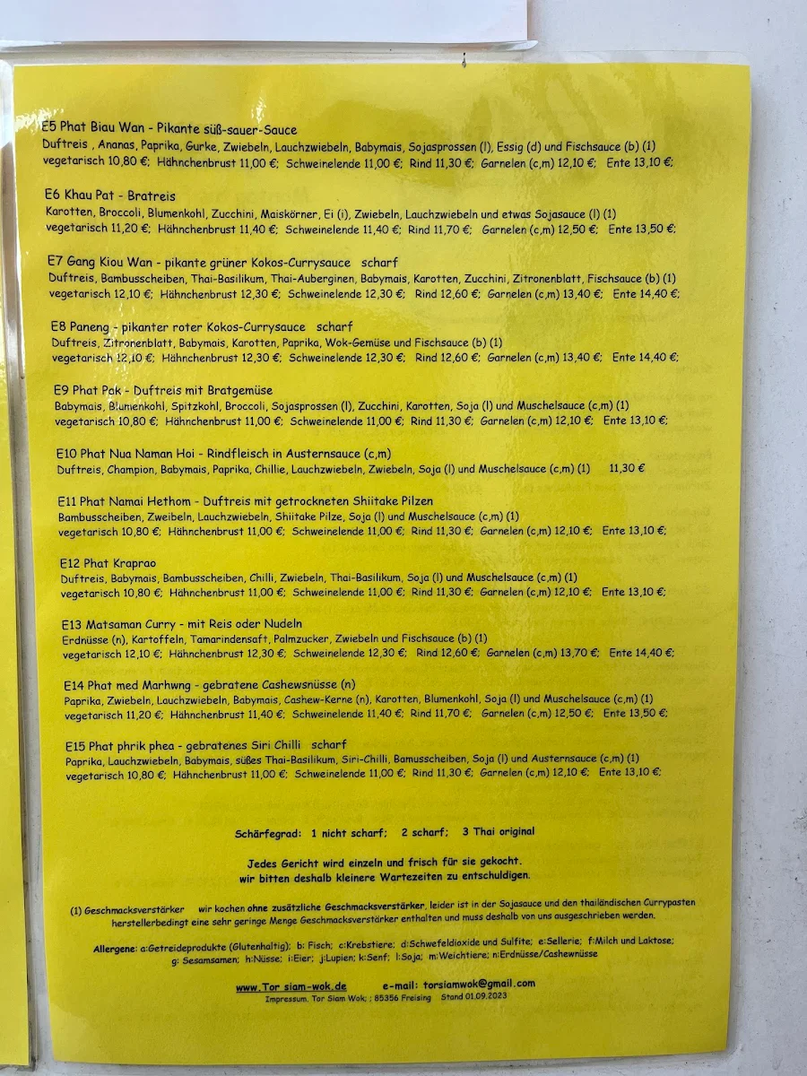 Speisekarte photo 2