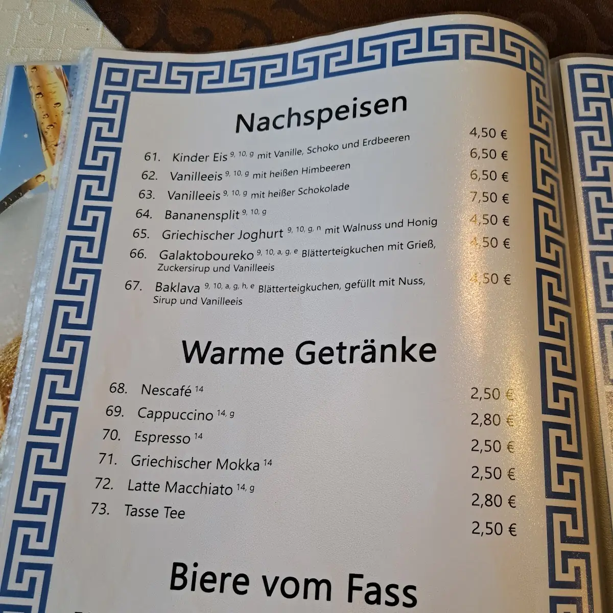 Speisekarte photo 1