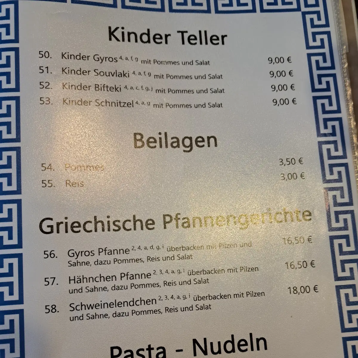 Speisekarte photo 4