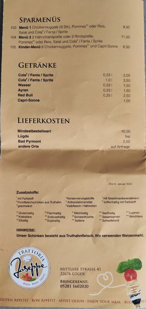 Speisekarte photo 8