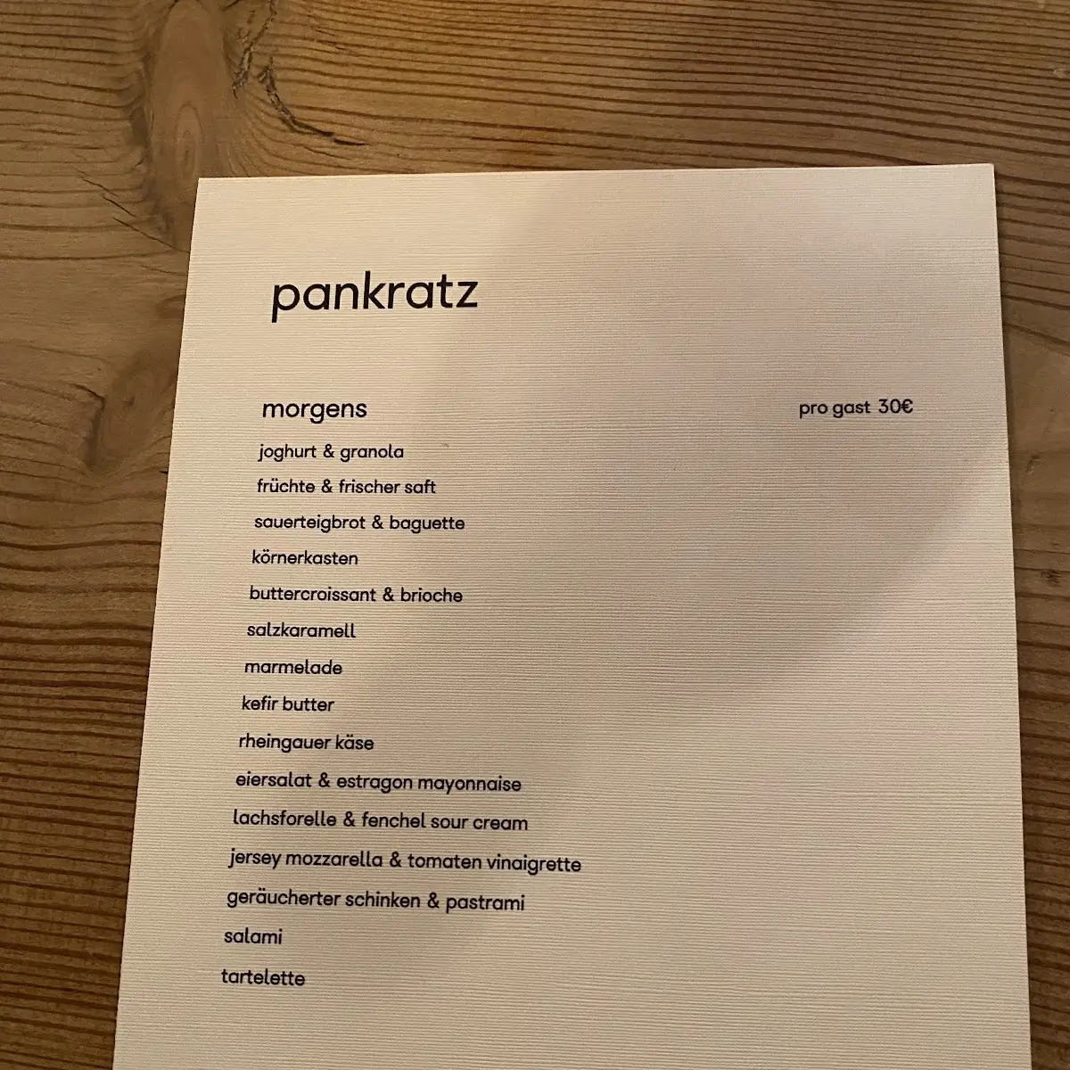 Speisekarte photo 10