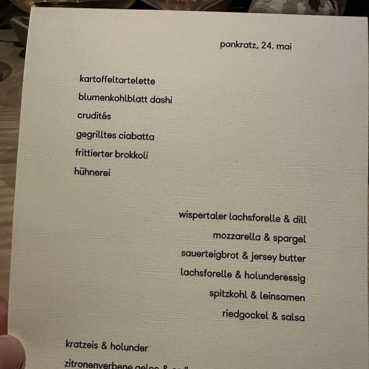 Speisekarte photo 4
