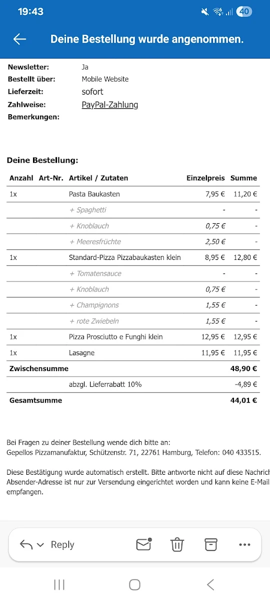 Speisekarte photo 1
