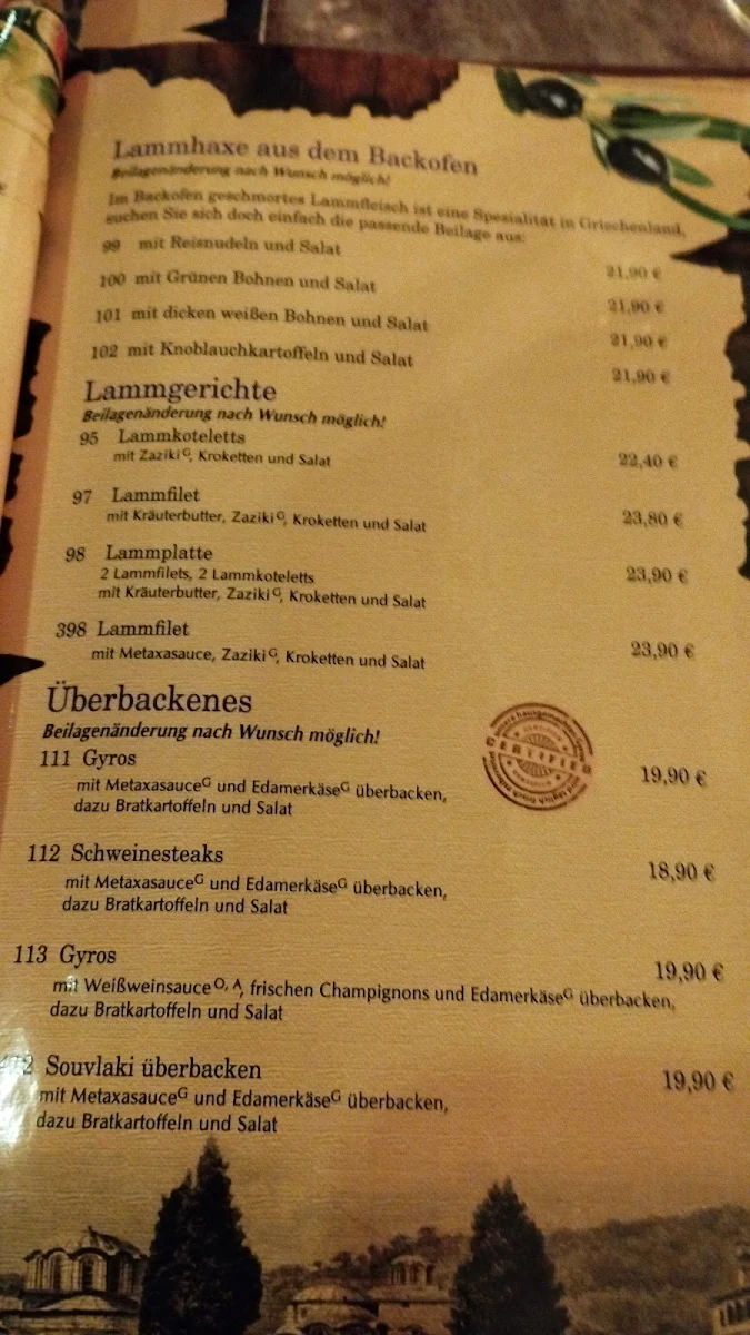 Speisekarte photo 6