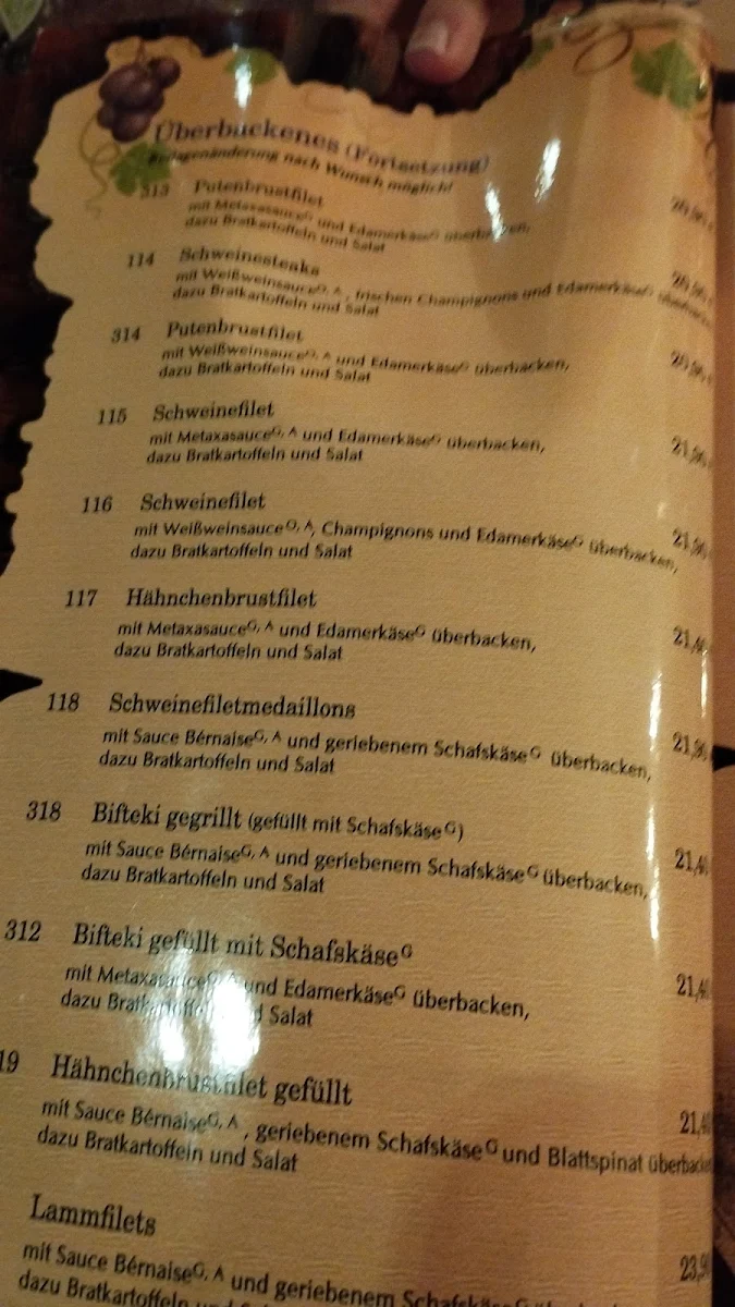 Speisekarte photo 7