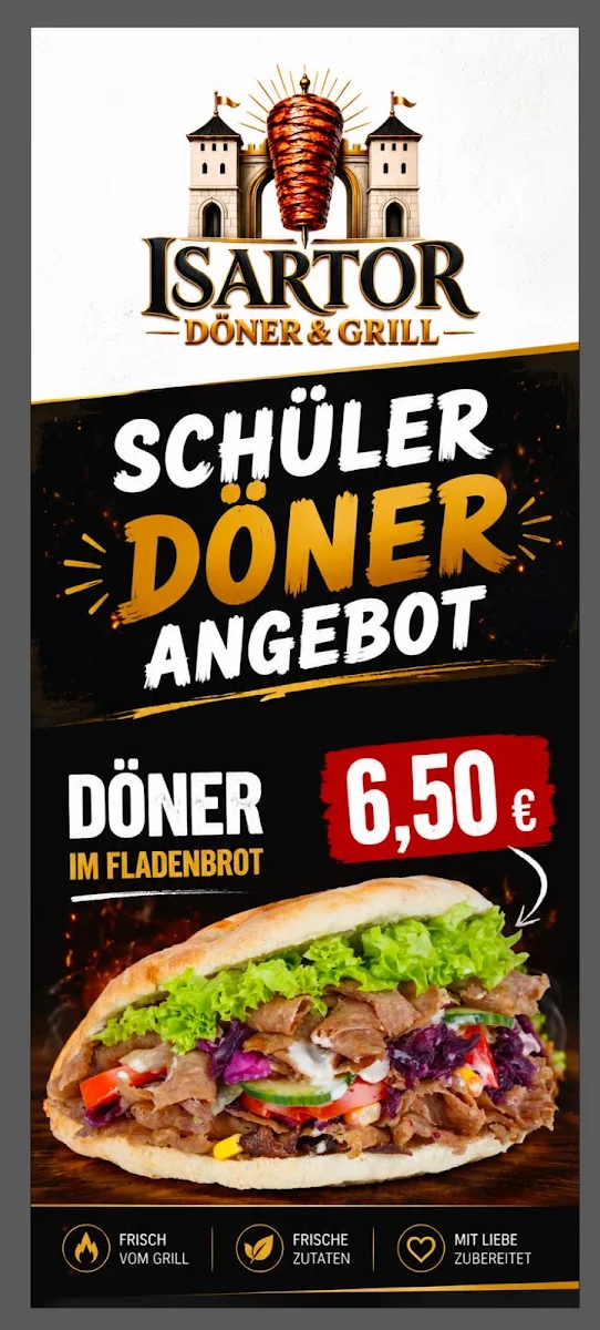 Speisekarte, Isartor Döner