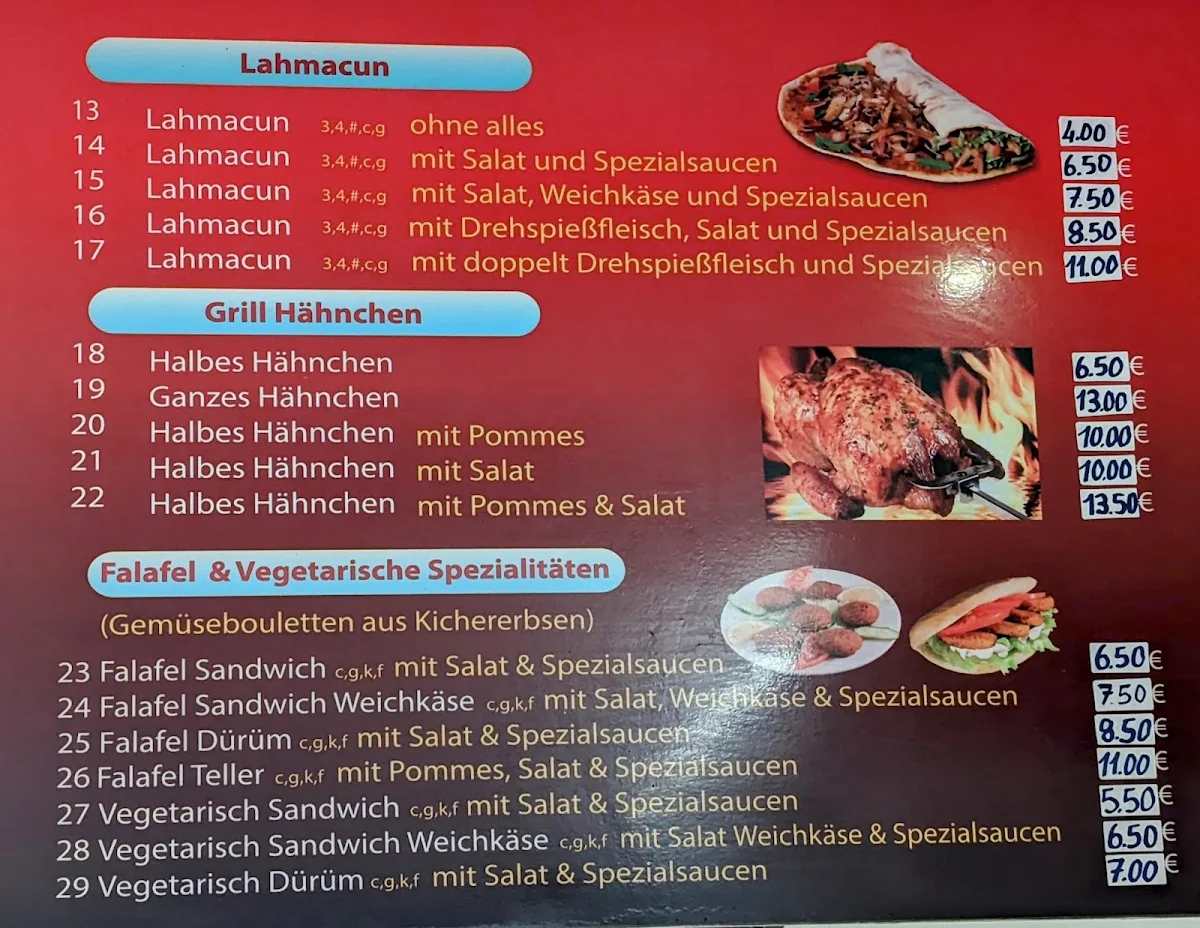 Speisekarte photo 1