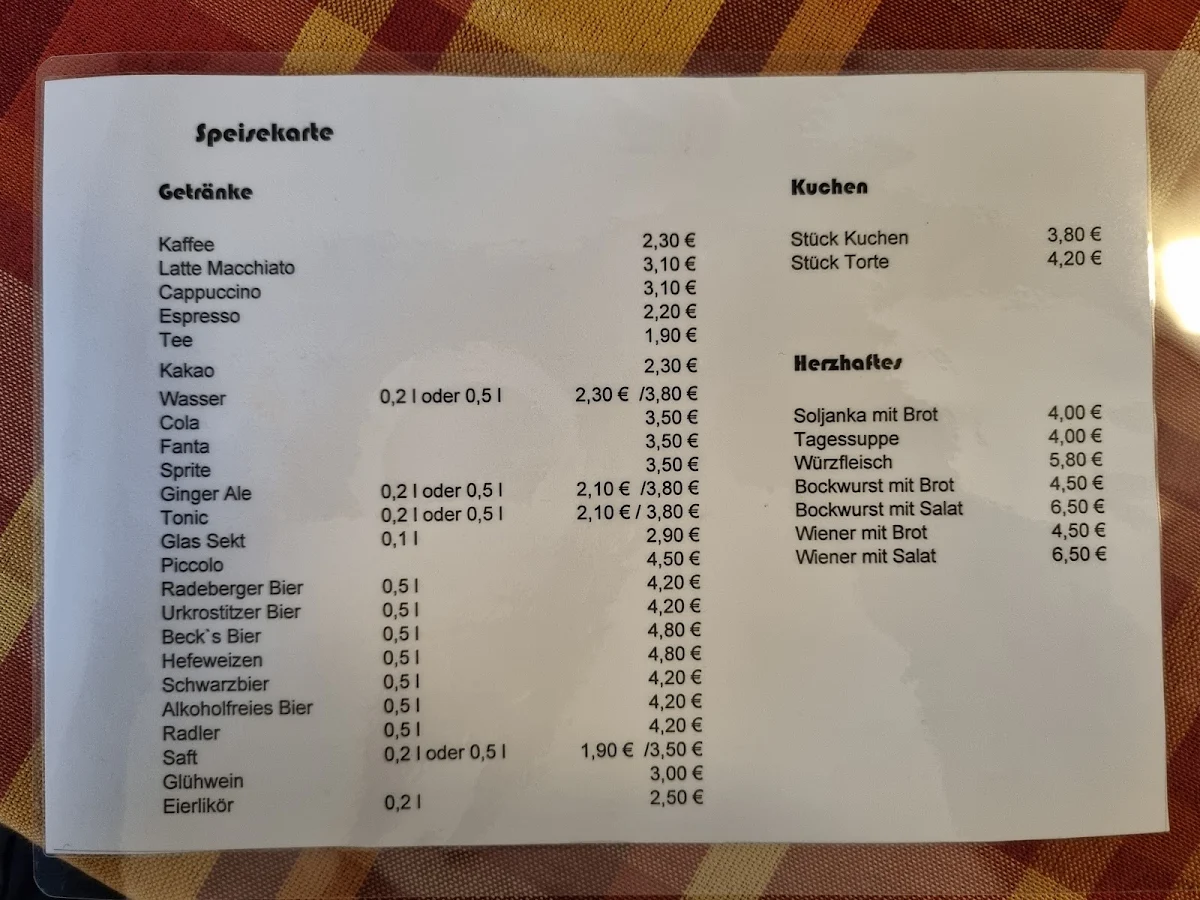 Speisekarte photo 2
