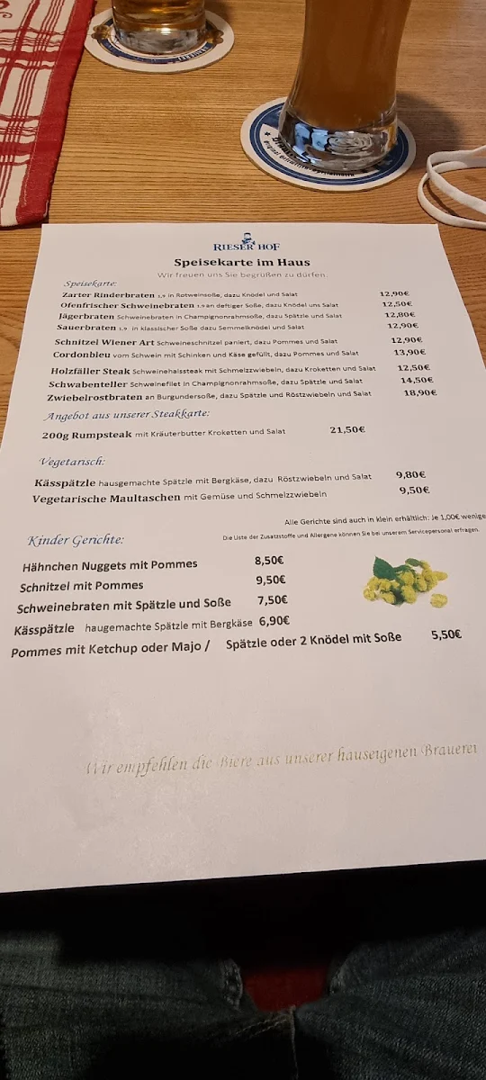 Speisekarte photo 6