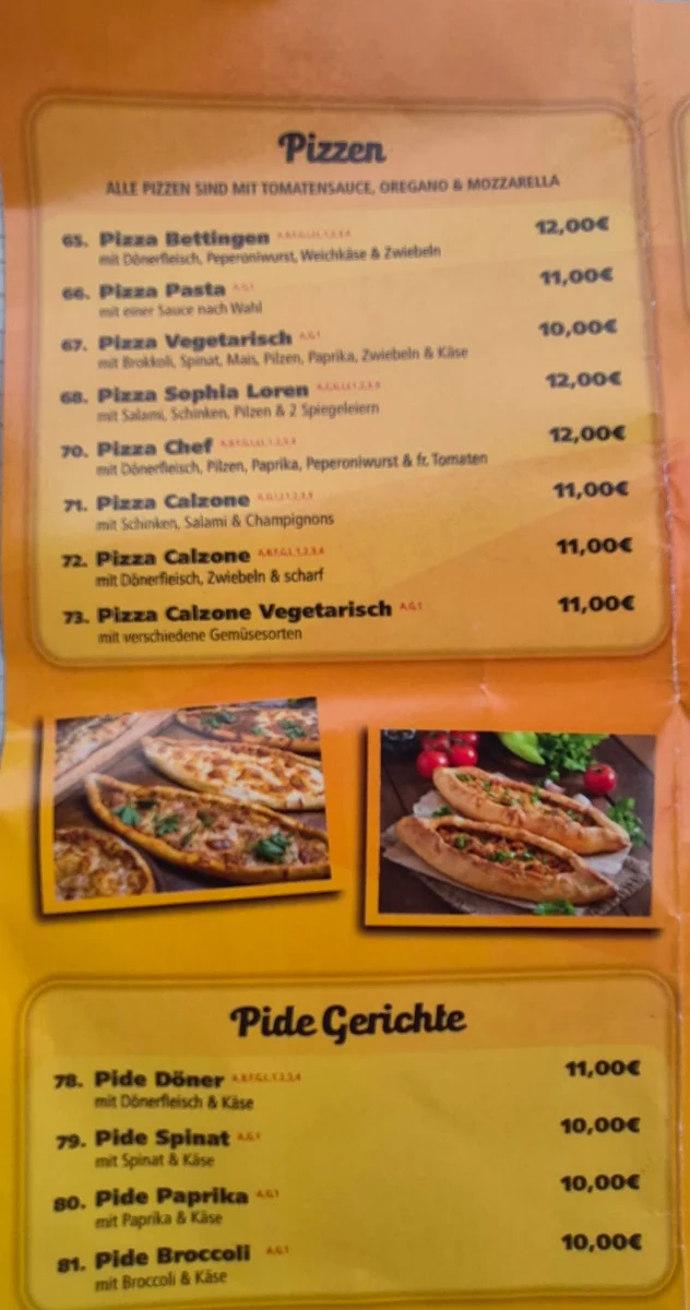 Speisekarte photo 3