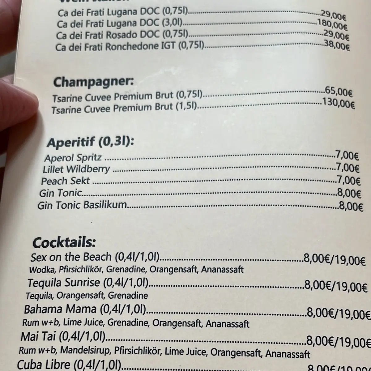Speisekarte photo 10