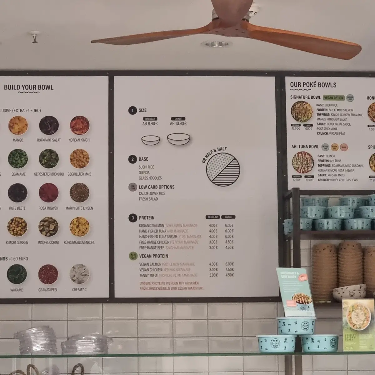 Speisekarte, POKÉ BAR