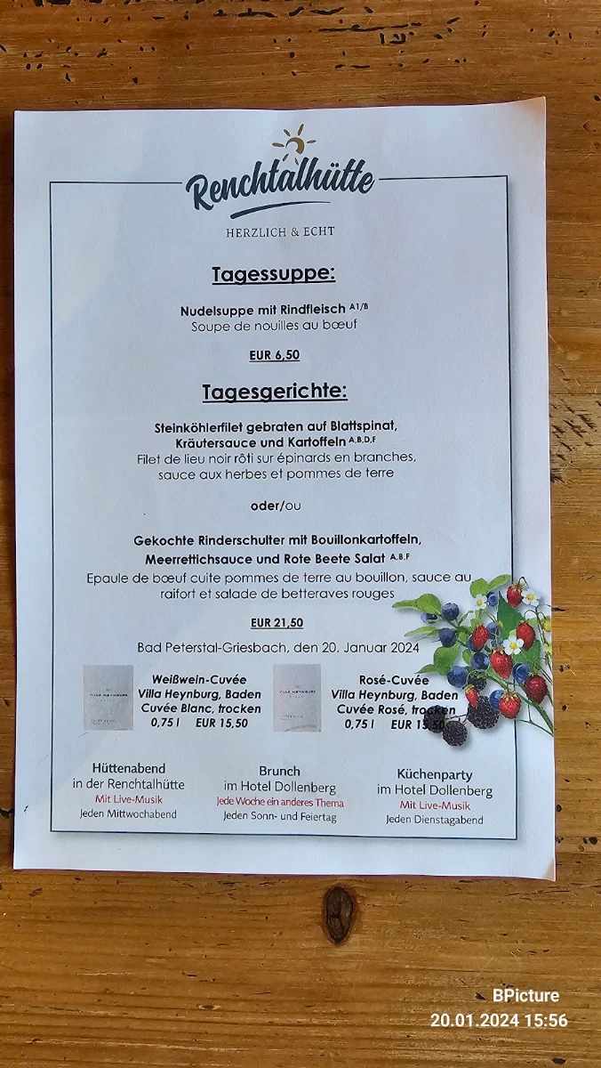 Speisekarte photo 4