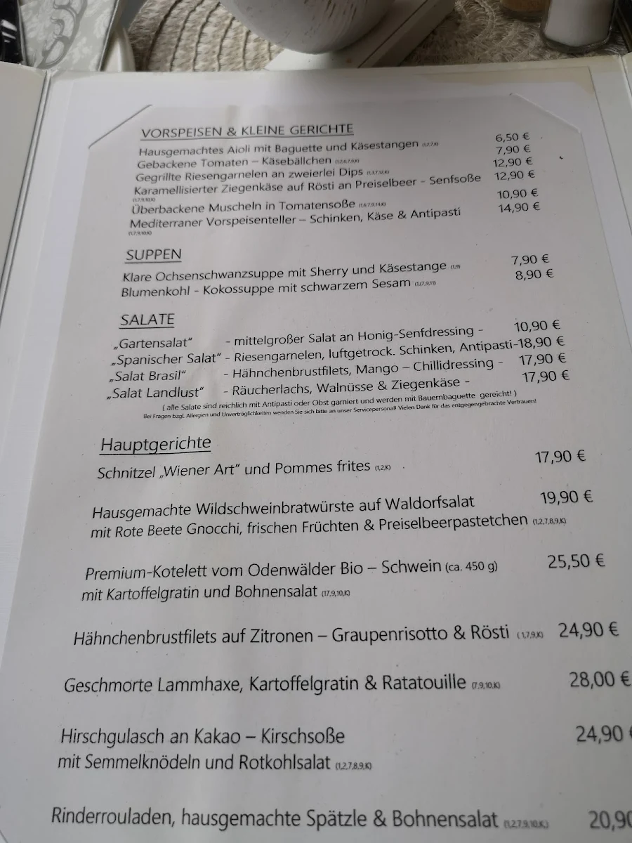 Speisekarte photo 3