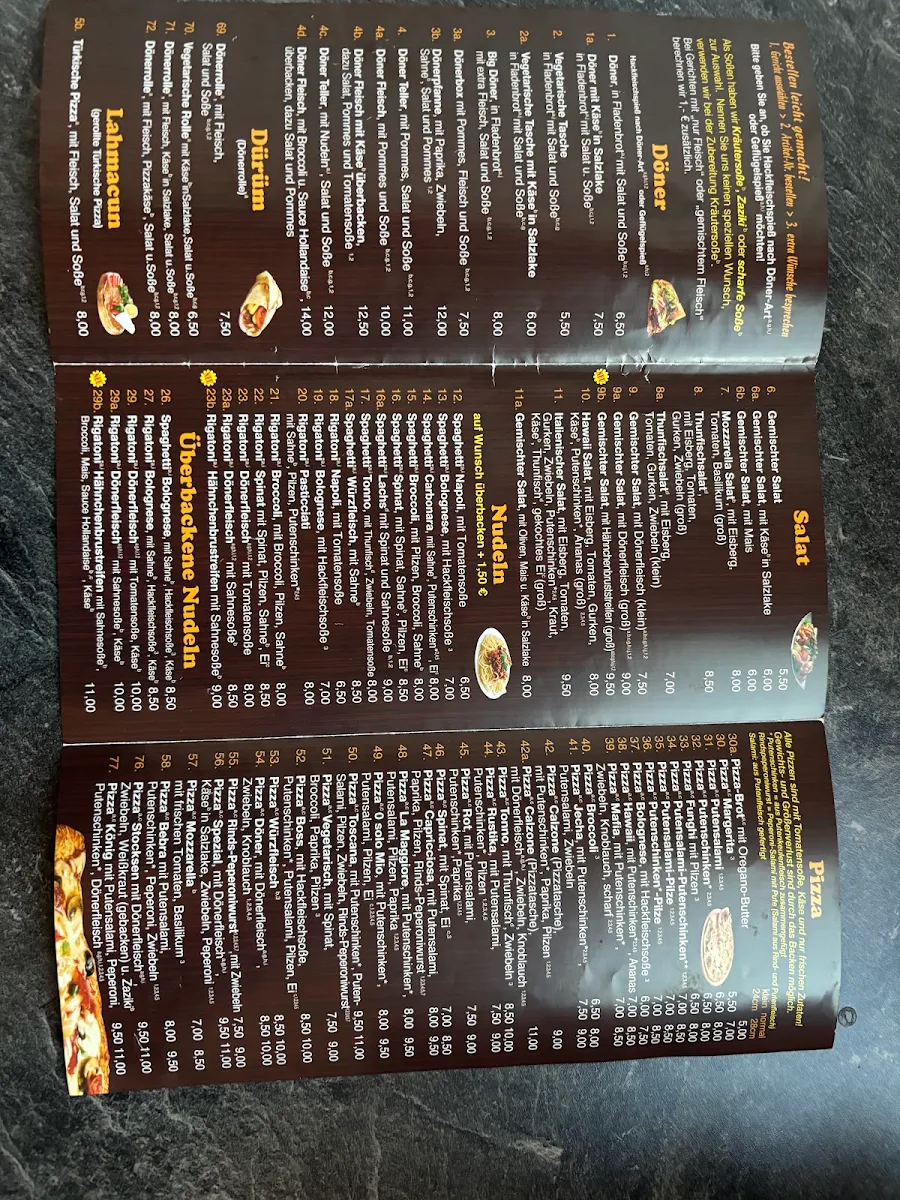 Speisekarte photo 2