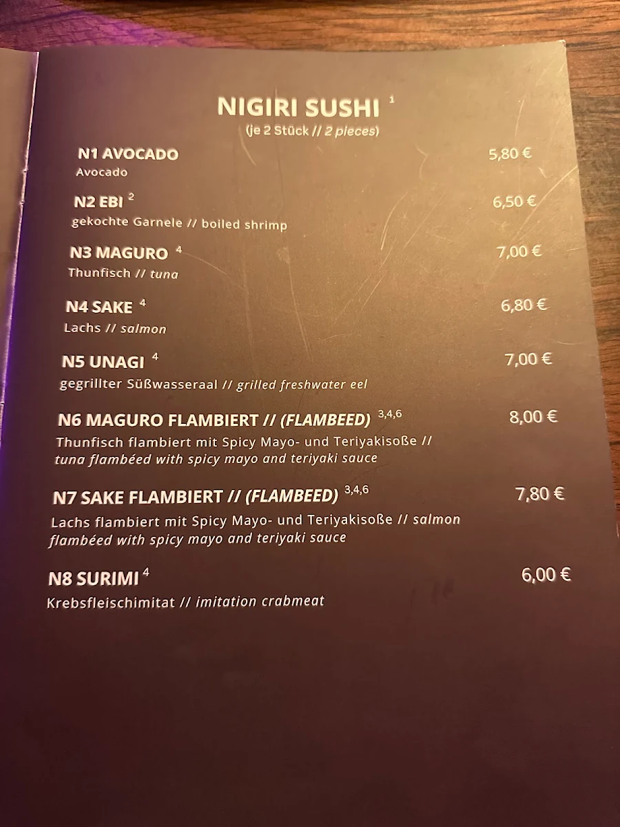 Speisekarte photo 3