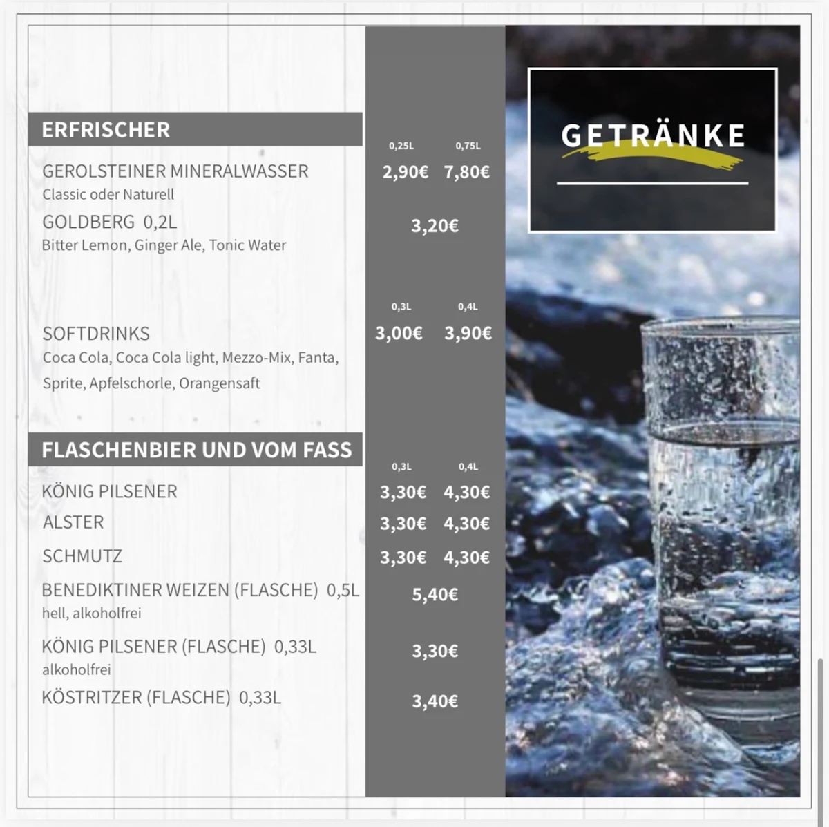 Speisekarte, CERDO Café • Gelato • Lounge • Breakfast