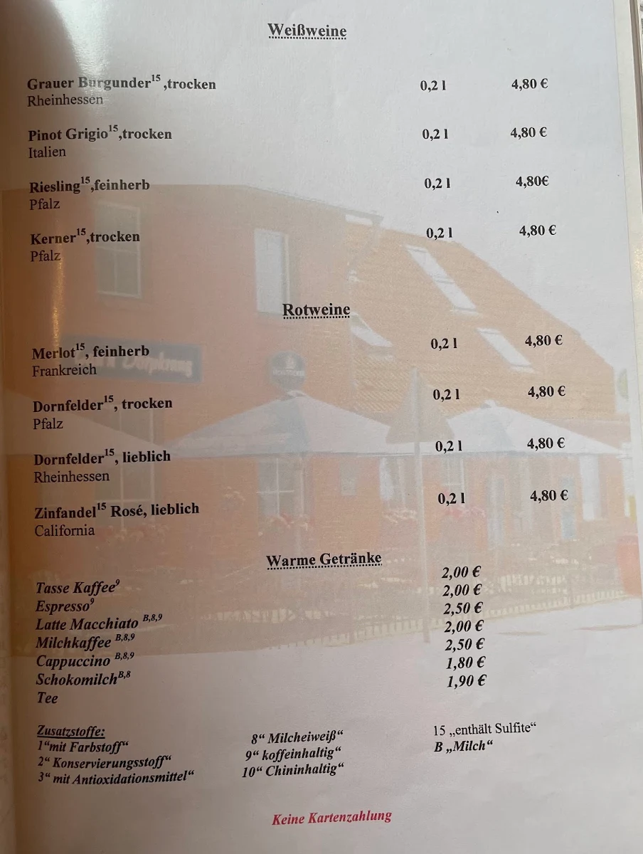 Speisekarte photo 3