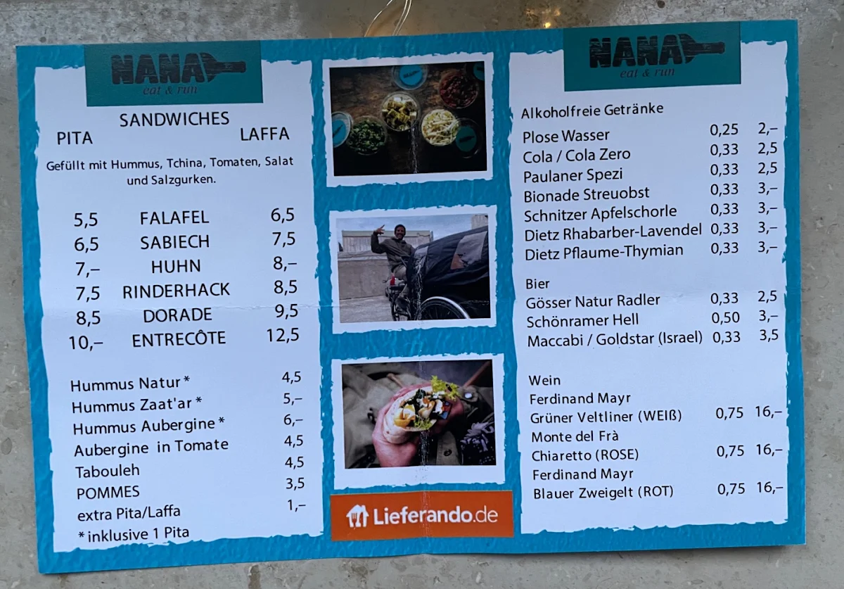 Speisekarte photo 3
