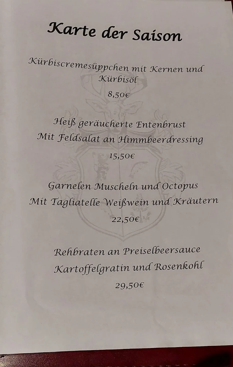 Speisekarte photo 1