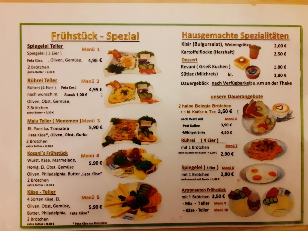Speisekarte photo 1