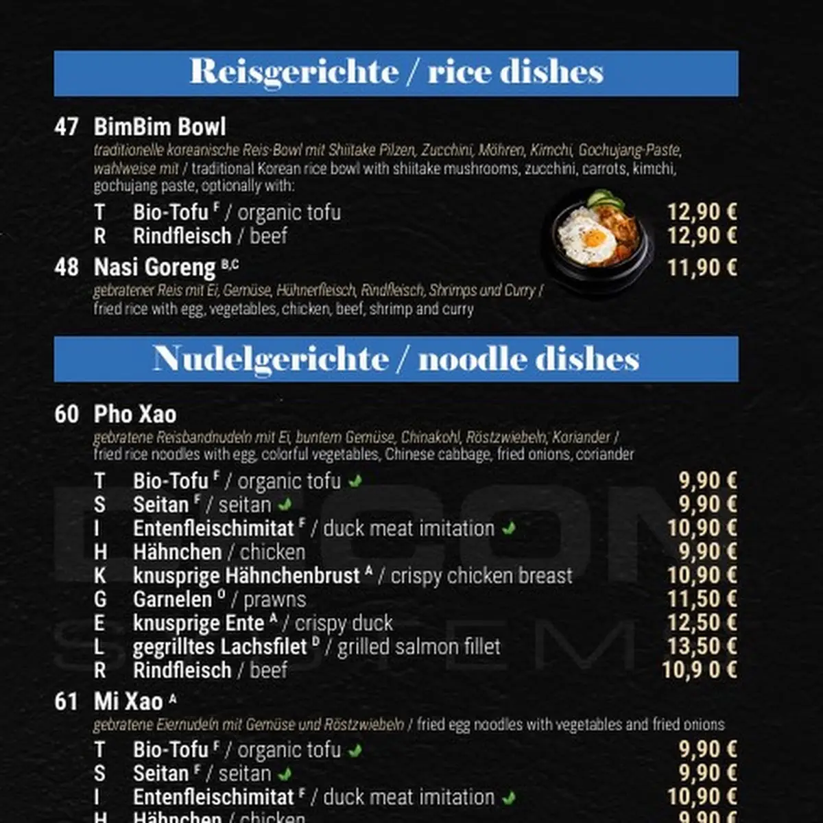 Speisekarte photo 10