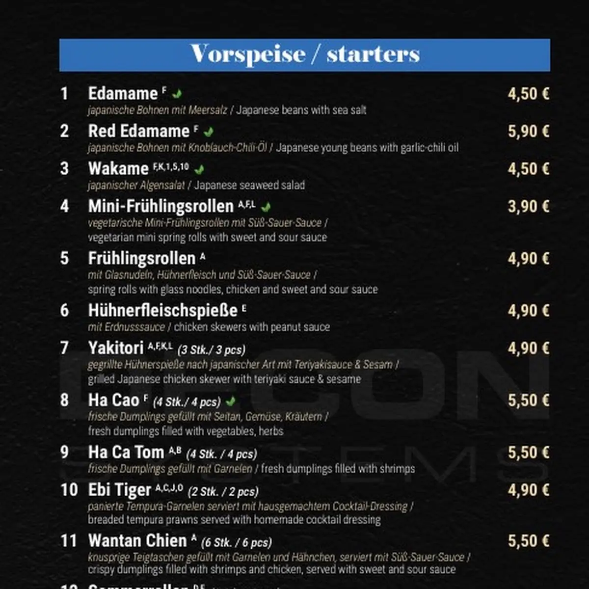 Speisekarte photo 6