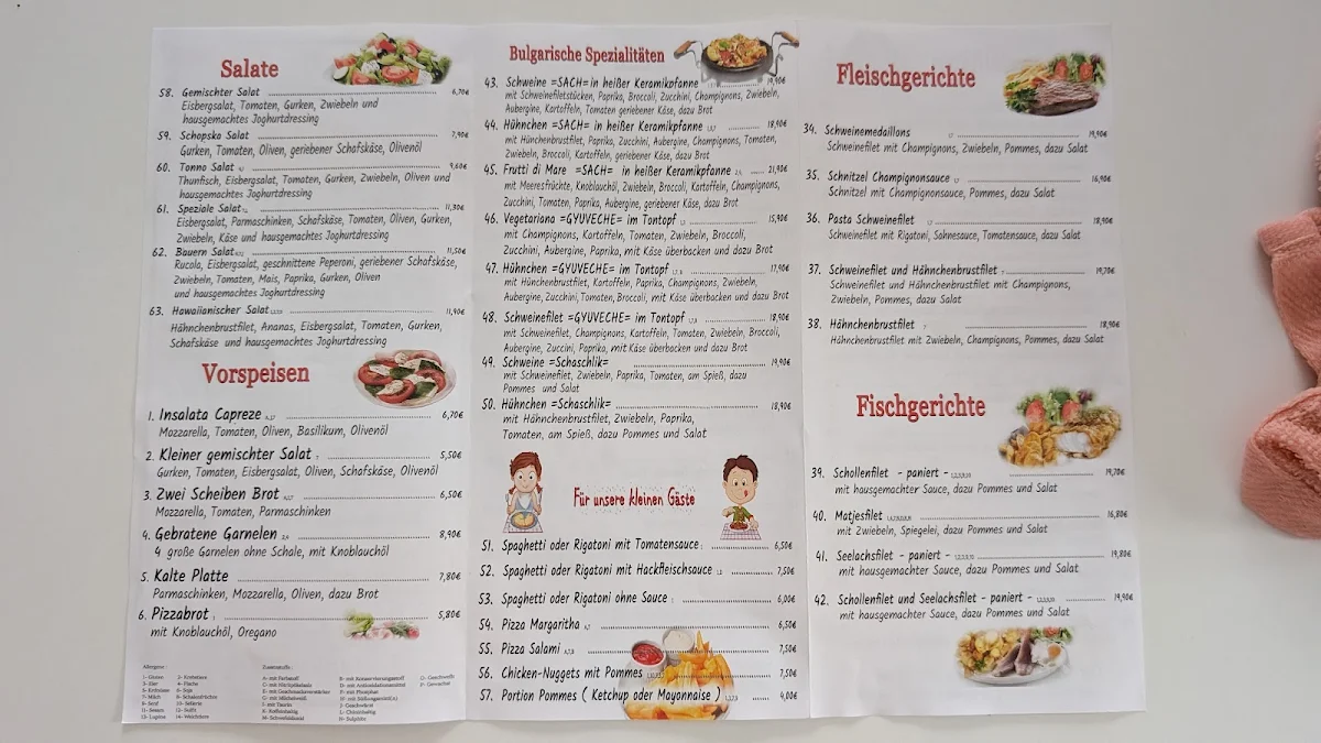 Speisekarte photo 1