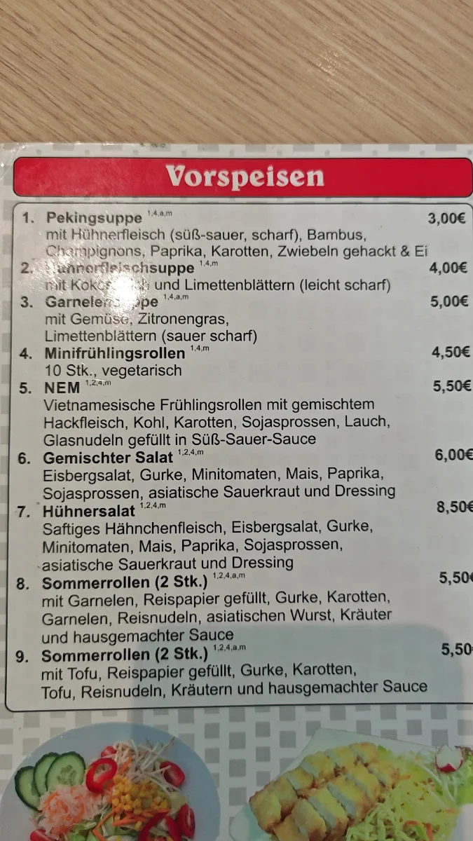 Speisekarte photo 3