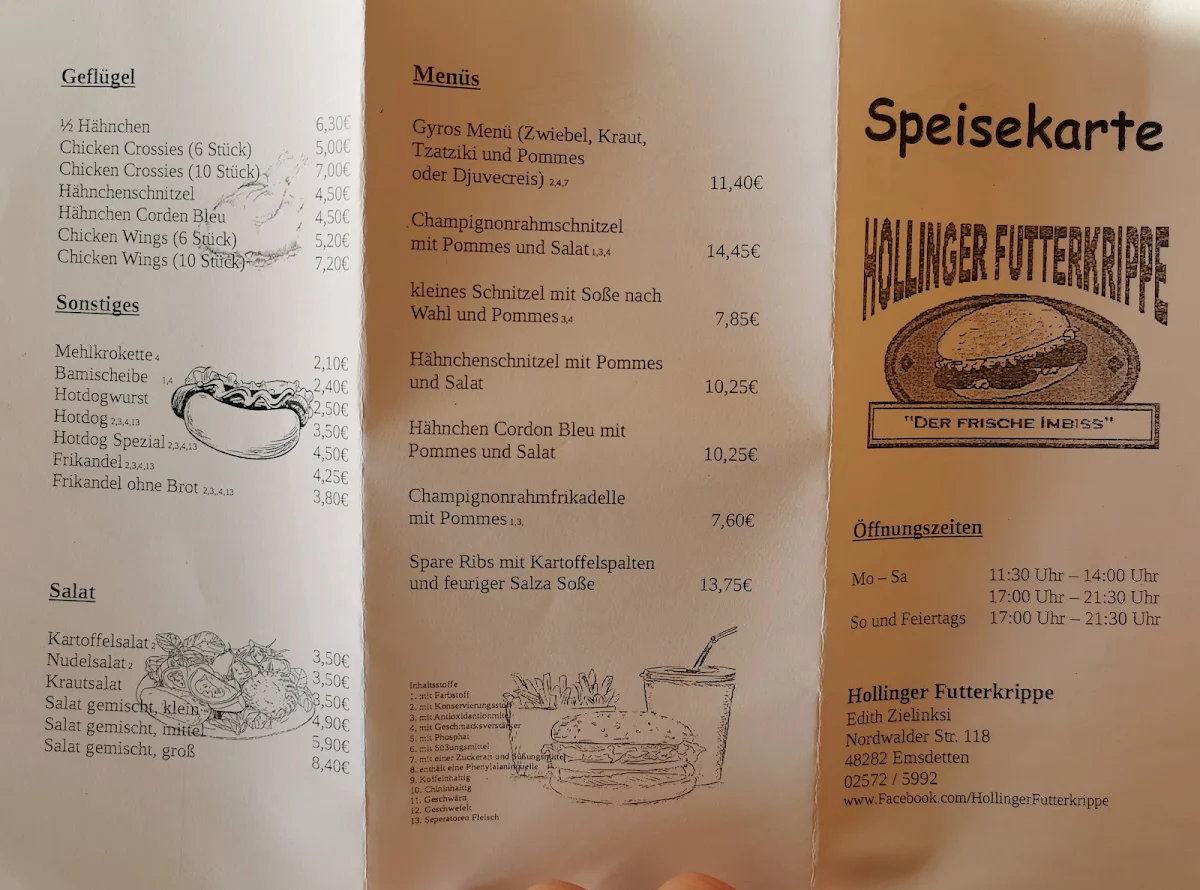 Speisekarte photo 1