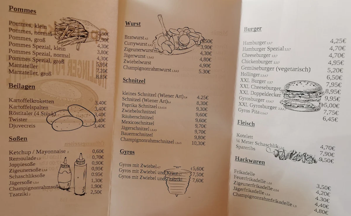 Speisekarte photo 2