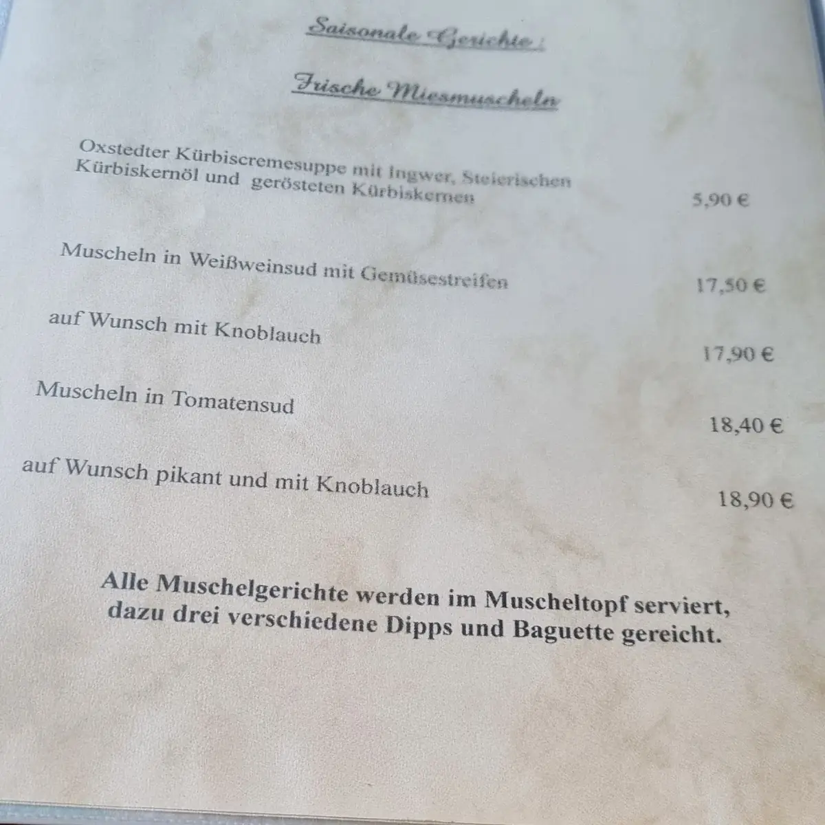 Speisekarte photo 2