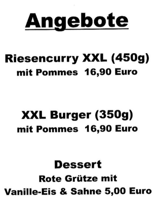 Speisekarte photo 6