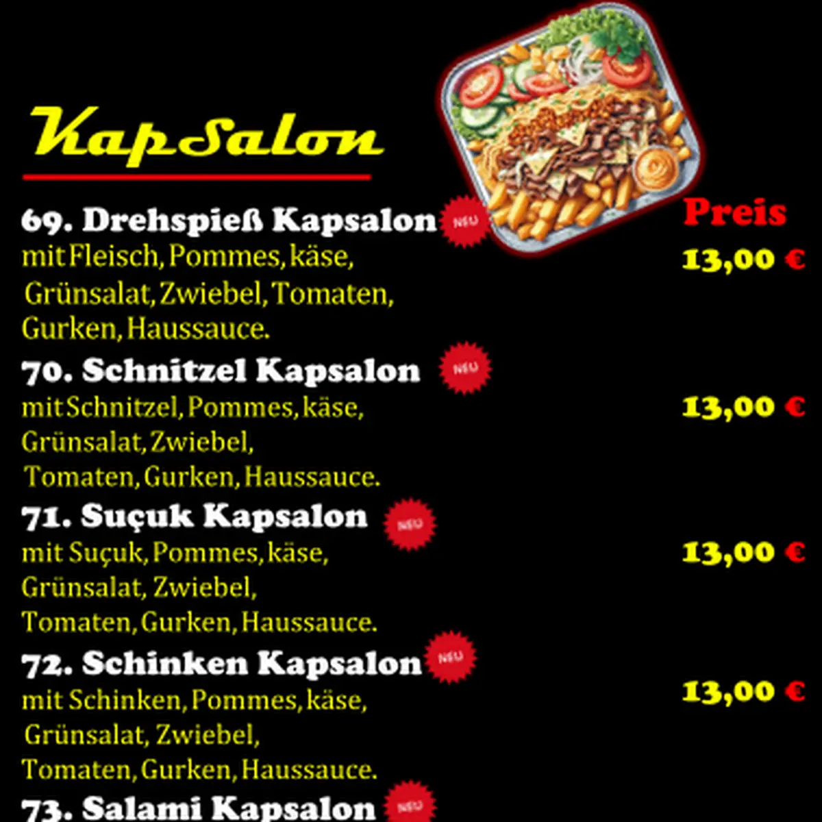 Speisekarte photo 5