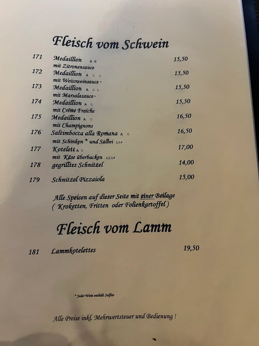 Speisekarte photo 2
