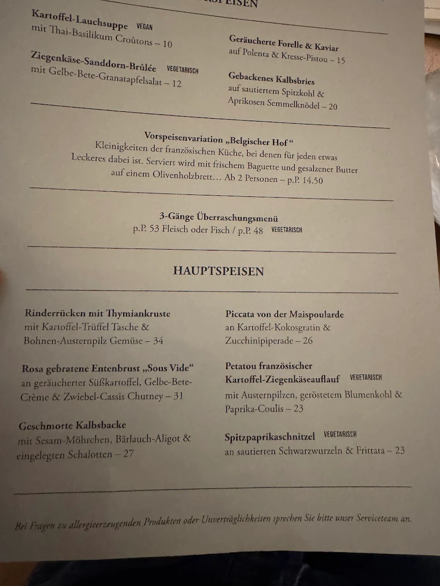Speisekarte photo 1