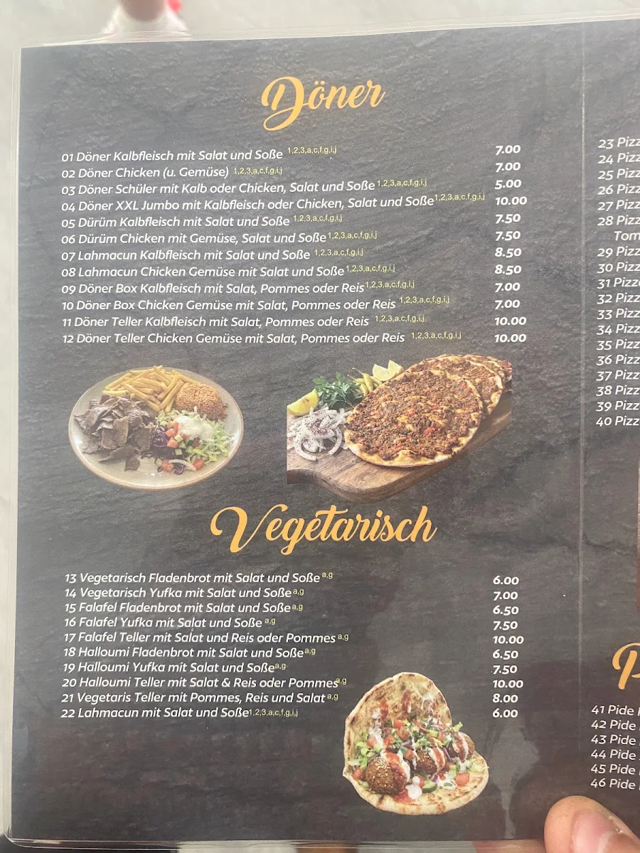 Speisekarte photo 5