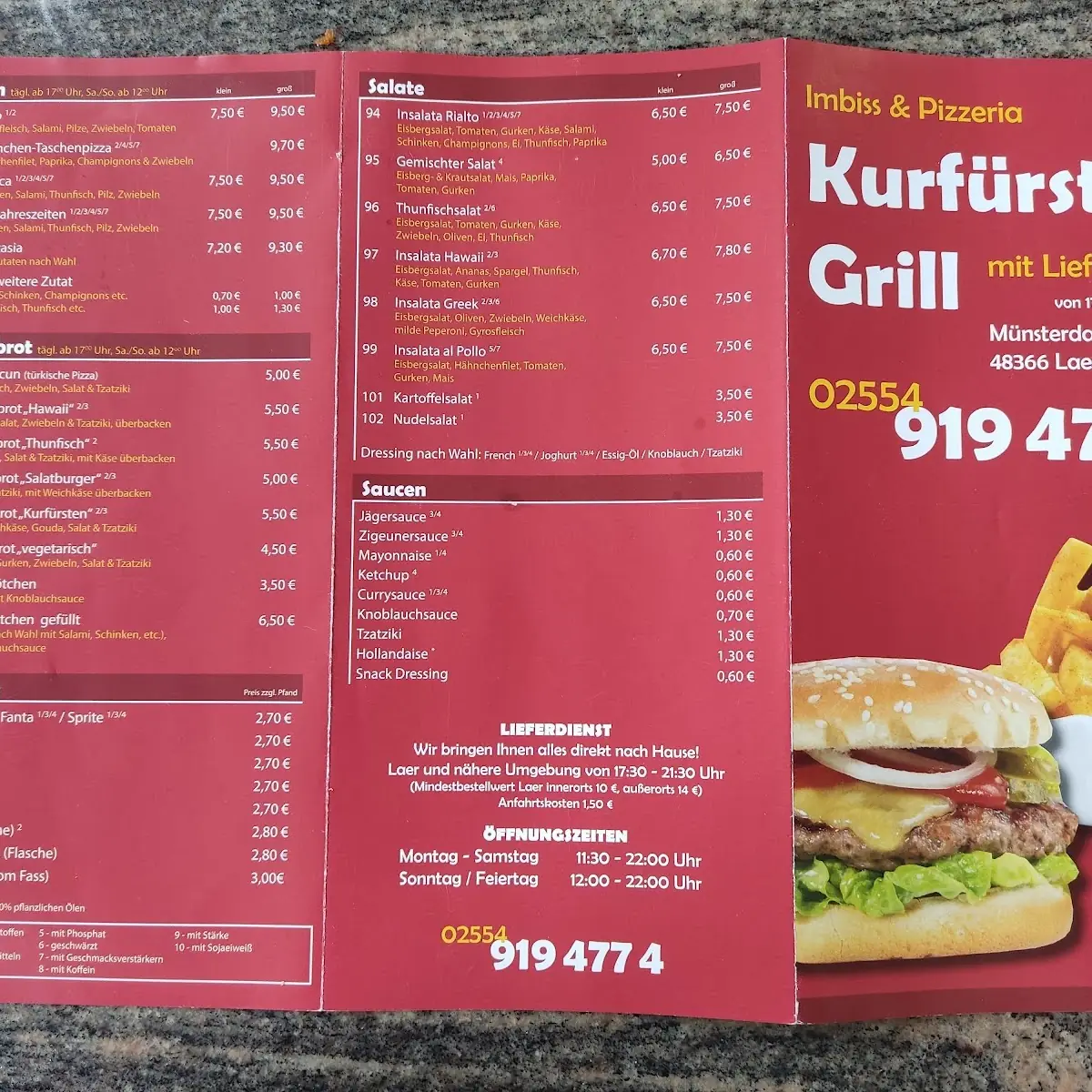 Speisekarte photo 3