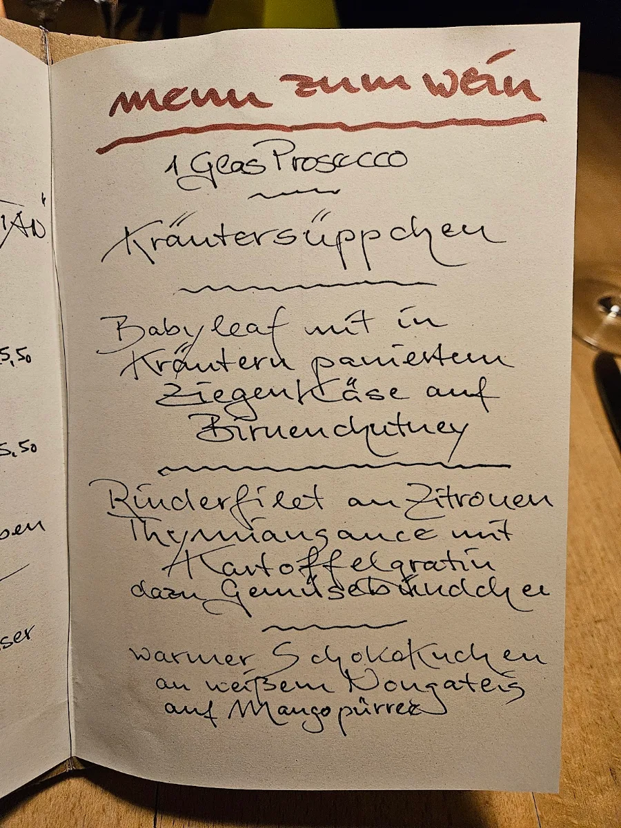 Speisekarte photo 3
