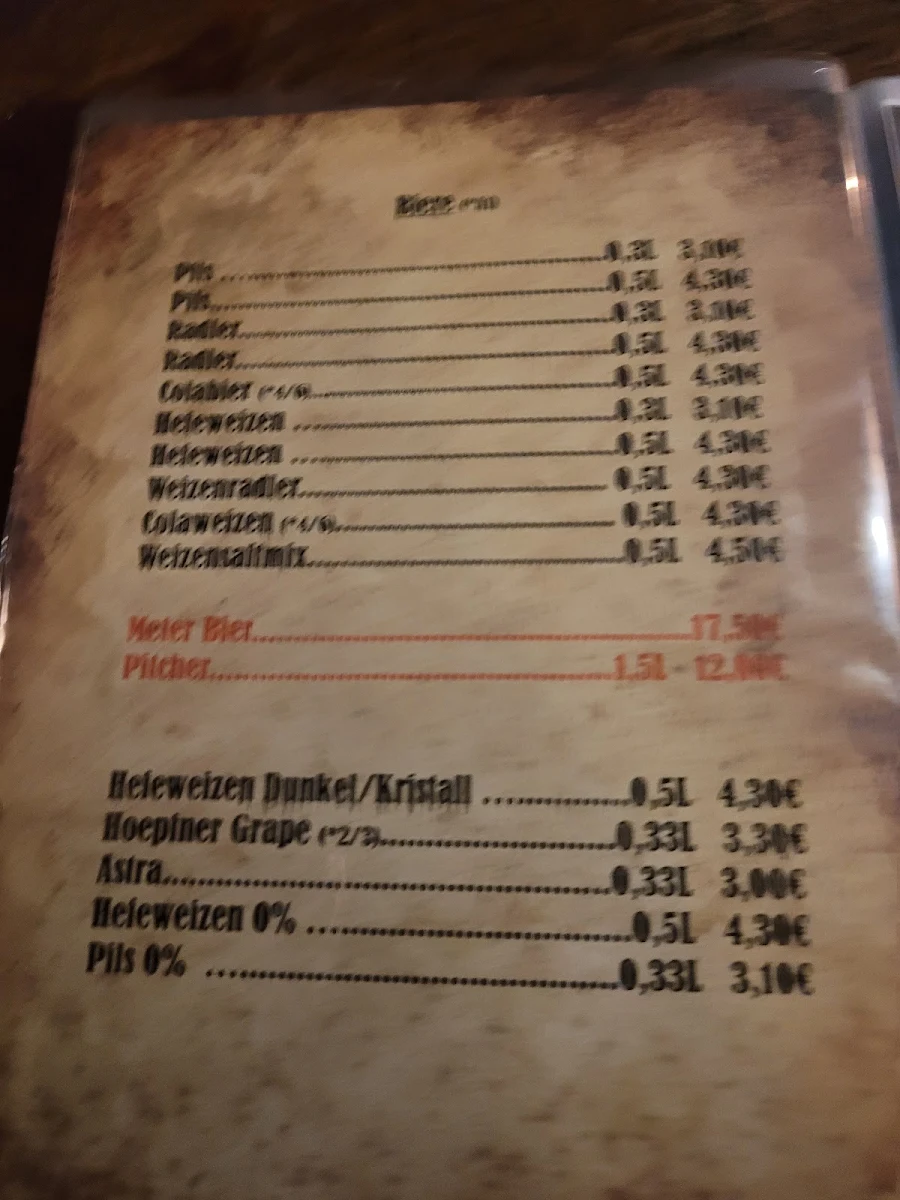 Speisekarte photo 6