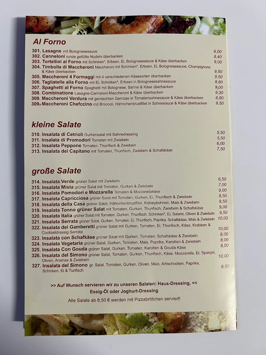 Speisekarte photo 2