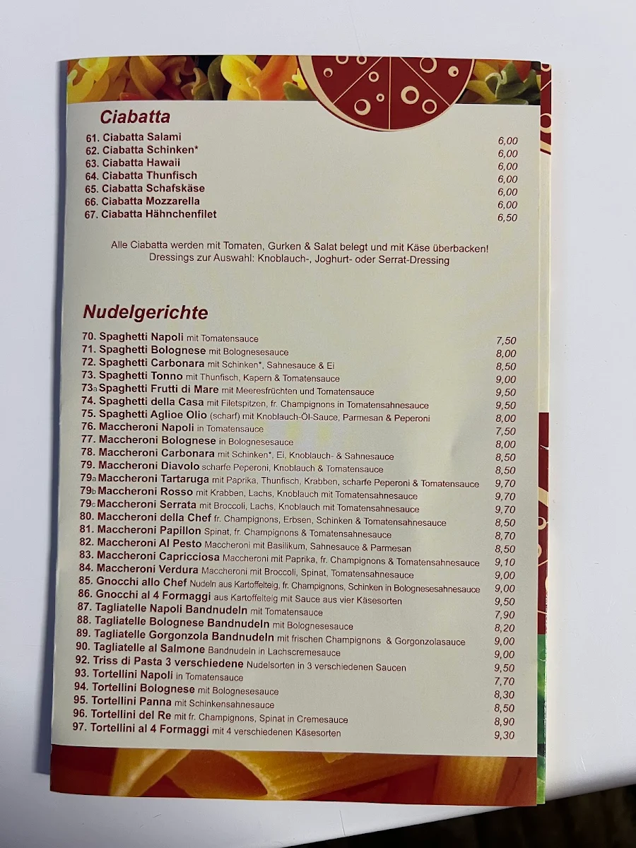 Speisekarte photo 4