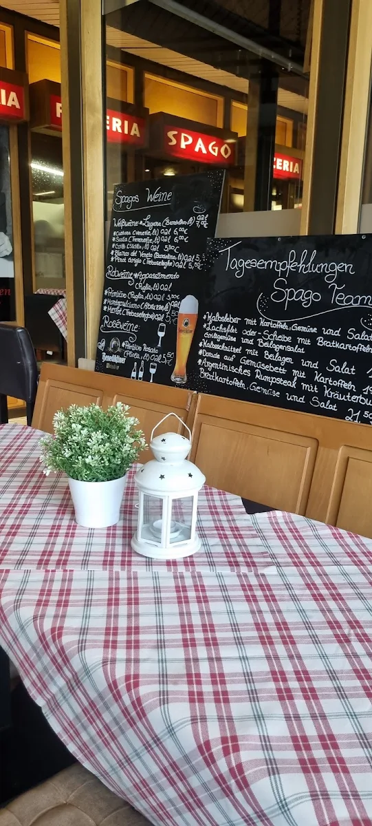Speisekarte, Pizzeria Spago - Bad Homburg vor der Höhe