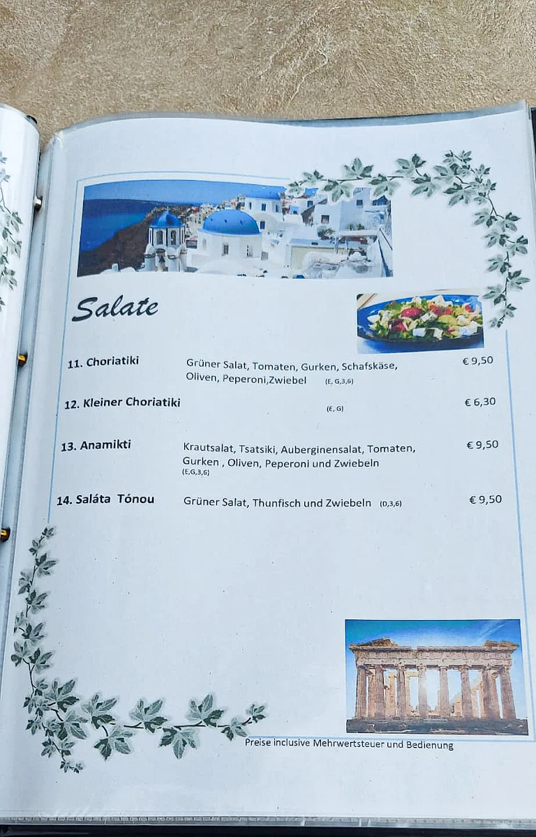Speisekarte photo 5