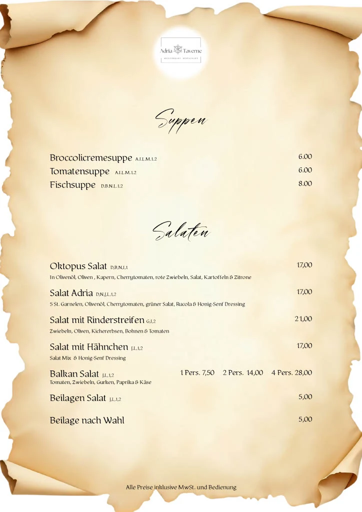 Speisekarte photo 10