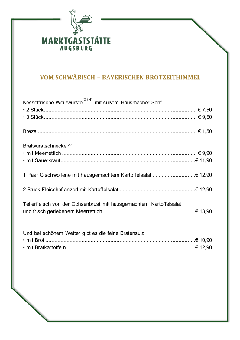 Speisekarte photo 3