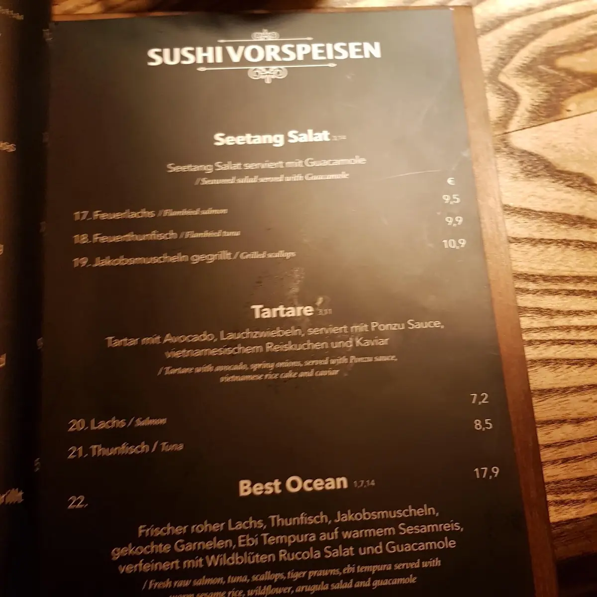 Speisekarte photo 4