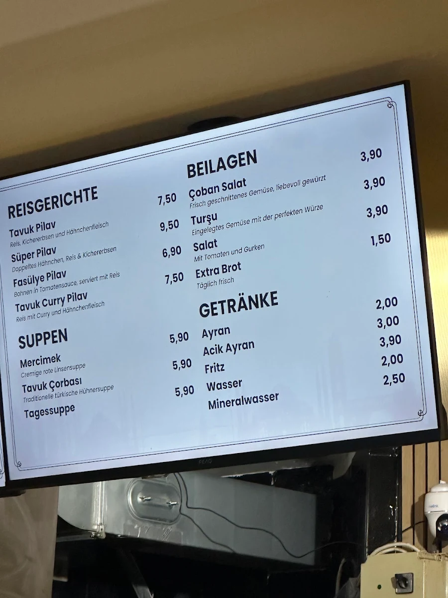 Speisekarte photo 2